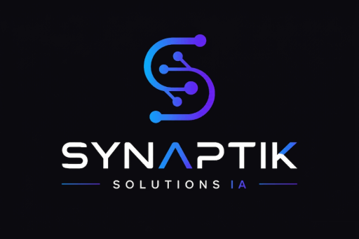 Synaptik IA Solutions - Logo circuit S